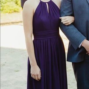 Plum Bridesmaid dress